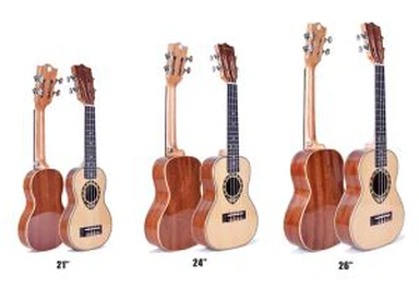 Populær Thin Body Ukulele