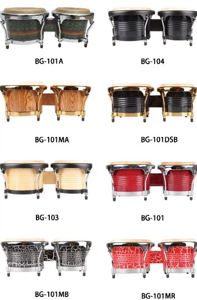 7" pluss 9" Entry Level Bongo-trommer